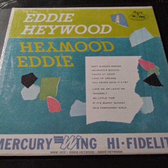 Eddie Heywood - Self Titled VG Original Mono Mercury Wing MGW-12137 Record 1955 - Picture 1 of 5